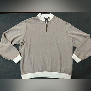 New Men’s Cremieux Zip-up Pull Over L/XL